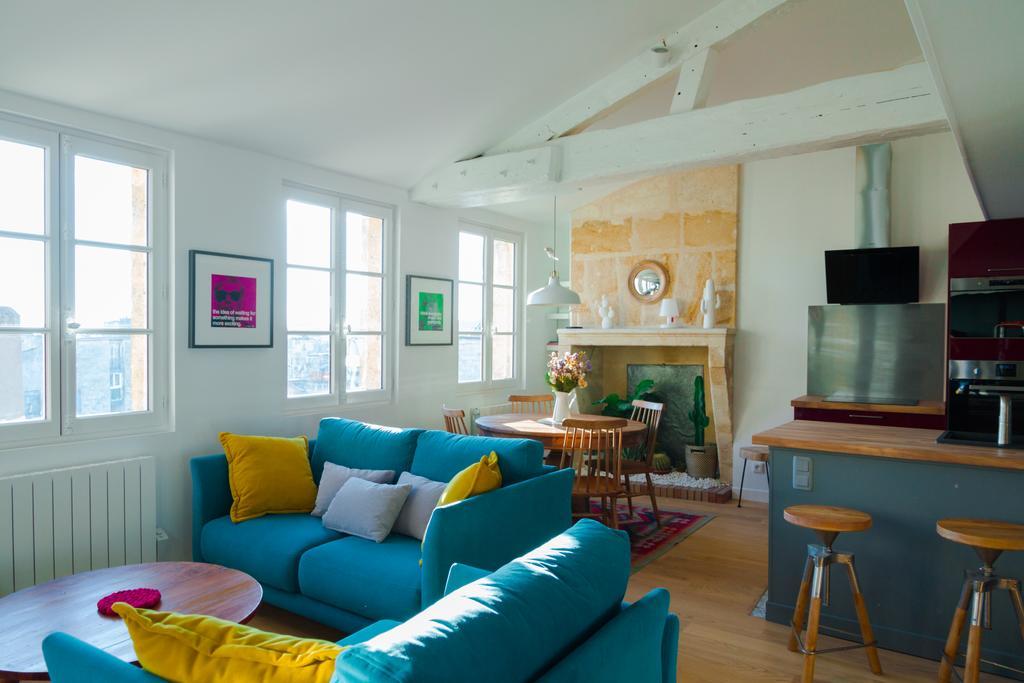 Appartamento La Loge Du 12 Bordeaux Esterno foto